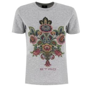 Etro 페이즐리 프린트 크루넥 티셔츠 WRMA0006AKB22 S8290 TP945294206