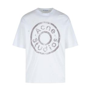 아크네 스튜디오 폴로 티셔츠 CL0294183 White