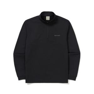 스노우피크 반집업 긴팔 티셔츠 BB S24FMTZT10 BK BY CC