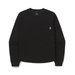 스노우피크 냉감 여성 세미크롭 긴팔 티 BB S24SWFTL61 BK OW