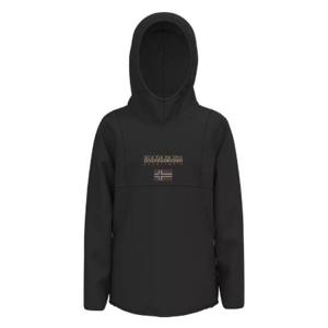 나파피리 키즈 로고 자수 후드 티셔츠 0411NERO