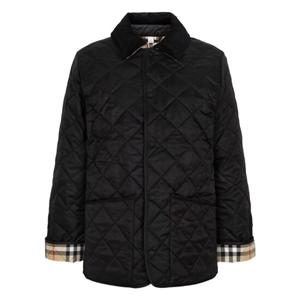 버버리 KIDS 25FW 블랙 밀로 퀼팅 패딩 자켓 MILO 8108501 BLACK/10,12A