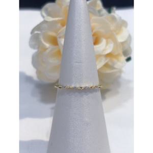 로이드  리프 세팅 미스링 14K 골드 반지 LRS25029G