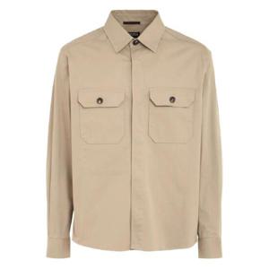 25 SS Zegna 더블 포켓 버튼 셔츠 UFV16A9SOT8B262 TP440001923