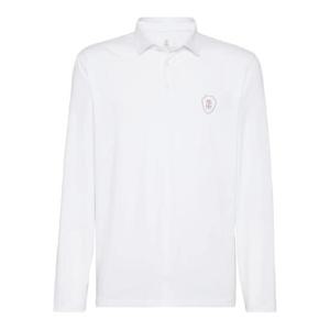 25 SS Brunello Cucinelli 긴소매 폴로 셔츠 MW8573942TC6159 TP439991967