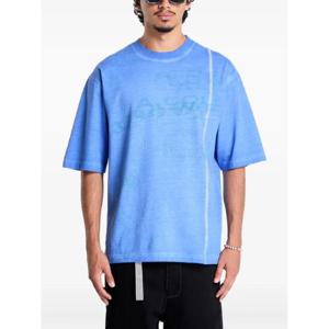 25 SS 어콜드월 아넥스 그래픽 프린트 티셔츠 ACWMTS201BLUE TP439987960