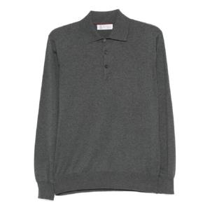 25 SS Brunello Cucinelli 긴소매 폴로 셔츠 M29800135CJ588 TP439980327