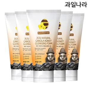 제주 자연의 유채꿀 클렌징폼 x 5개