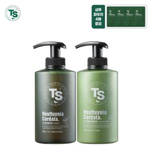 TS어성초샴푸 500g*1개+TS어성초트리트먼트 500ml*1개+TS저스트샴푸 6g*4개