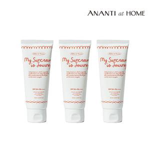 [아난티 앳 홈] 캐비네 드 쁘아쏭 데일리 선크림 SPF50+PA++++ 3개입