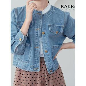 [카라]KARRA 앵글포켓데님자켓_A3F0376