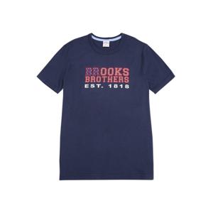 [브룩스브라더스] BB_코튼 숏-슬리브 플래그 로고 프린트 티셔츠 (블루) (74596651)