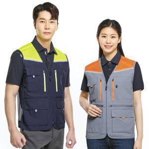 파브 작업복조끼 SM-V1801~2 망사조끼 작업조끼 여름