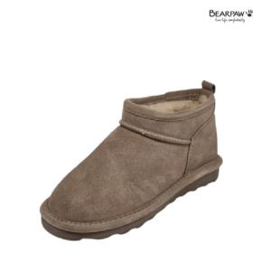 [베어파우(슈즈)]베어파우 여성 양털 앵클 숏부츠 K3049500PD-WSUPER SHORTY 그레이 3c