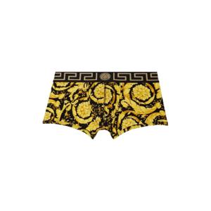 25 SS 베르사체 남성 블랙   골드톤 바로코 박서 브리프 242653M216017