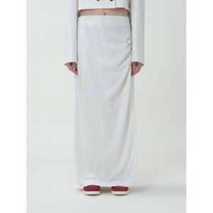 [MSGM] 여성 스커트 3641MDD22247117 01 화이트 /6