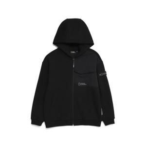 내셔널지오그래픽키즈 K223UFT230 트레이닝 집업자켓 C BLACK