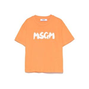 키즈 엠에스지엠 폴로 셔츠 S5MSJUTH065 MS010 Orange