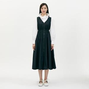 플라스틱아일랜드  허리밴딩 민소매 원피스 (PR2WO362)