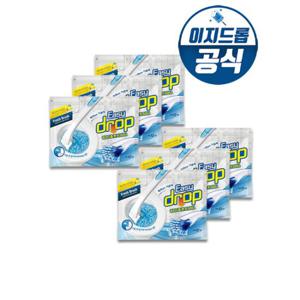 [이지드롭]변기크리너 리필 6팩(핸들 미포함) 변기청소 변기솔