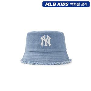 [MLB KIDS] 바시티 데님 버킷햇 (7AHTV015N)