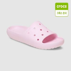 [크록스 본사] 클래식 슬라이드 V2 핑크밀크 209401-6ZW