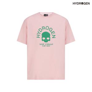 [하이드로겐] 유니 아치형 로고 반팔라운드 H11D2TR004_PK