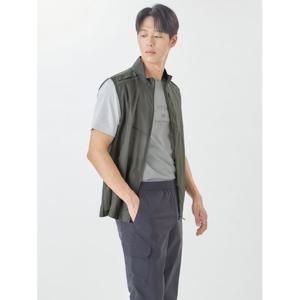 [라이프로그]등판 메쉬 펀칭 베스트 MVVTOF61_KH