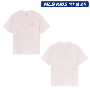 [MLB KIDS] 7ATSB0453-50PKL 베이직 스몰로고 티셔츠 뉴욕양키스