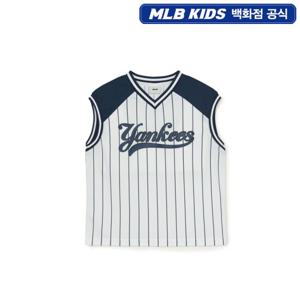 [MLB KIDS] 바시티 스트라이프 민소매 티셔츠 - NYS (7ATKV0153)