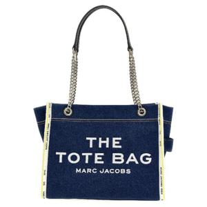 MARC JACOBS & 39 데님 체인 미디엄 토트& 39  숄더백 2F4HTT018H05473