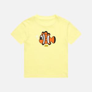 [팬콧키즈] 팝니모 시그니처 반팔티(LEMON YELLOW)_PKTIURS02A