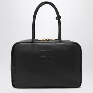 MIU MIU Beau black leather bag 5BB117MON2CRW/R_MIU-F0002