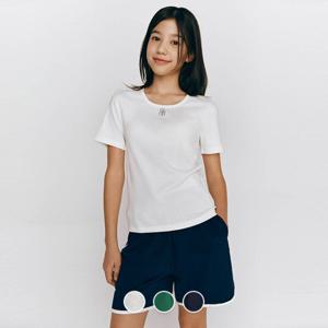 [지오다노주니어] 03405510 여아 프렌치 테리 반바지