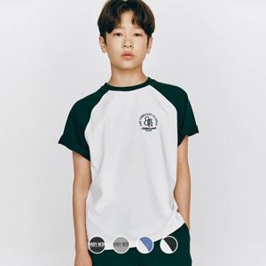 [지오다노주니어] 03095521 코튼 프린트 라글란 반팔티