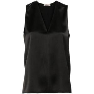25 SS Blanca Vita 트로페슈 민소매 새틴 블라우스 TROPECHE3722 TP432175940