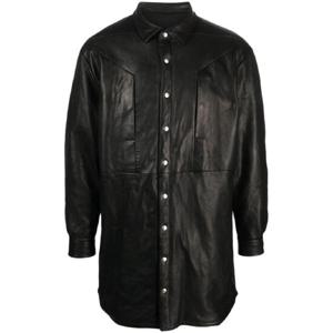 25 SS 릭오웬스 점보 포그포켓 가죽 셔츠 재킷 RU02C7769LNV TP432256199