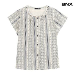 [BNX]에스닉 패턴 블라우스 (BX2BL023L0)