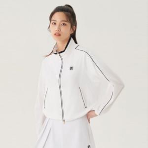 [휠라]경량 스트레치 라인 포인트 바람막이 (FS2JKG2361F_WHI)
