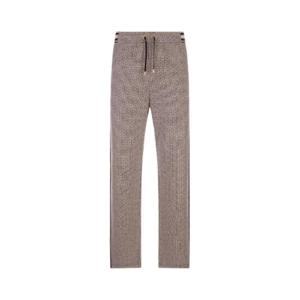 Balmain 모노그램 자카드 드로스트링 팬츠 BH1PQ032JG66 GFE TP934607696