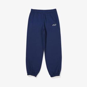 [휠라]자수로고 면혼방 조거팬츠 (FS2FPF3105X_NAY)
