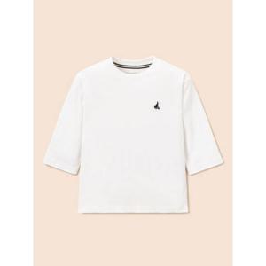 [빈폴키즈] [Essential] 수피마 베이직 7부 티셔츠 아이보리 (BI5741UE10)