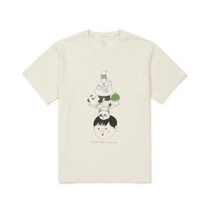 스노우피크 X 섭섭 콜라보 반팔티 S24MUFTS83-BI