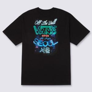 [반스]서울 나이트 티셔츠 VN000H21BLK1