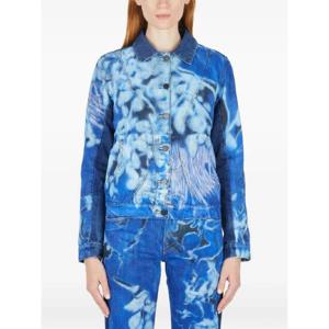 25 SS 파울라 카노바스 델 바스 graphic motif denim jacket PWS221403VAR2 TP439925926
