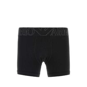 EMPORIO ARMANI Black stretch cotton boxer EM000246AF14978 UC001