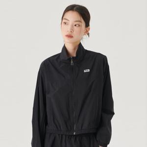 [휠라]기능성 에센셜 세미크롭 바람막이 (FS2JKG2152F_BLK)