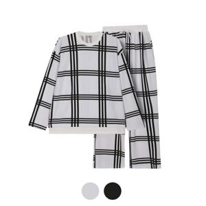 [파파브로] 남성 기본 패턴 상하의 긴팔 세트 5C-SET-Q099
