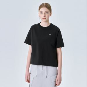 [휠라]경량스트레치 우븐 반팔티 (FS2RSG2173F_BLK)