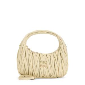 여성 Miu Miu 우븐 핸드백 F0K57SOIA